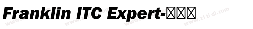 Franklin ITC Expert字体转换 Franklin ITC Expert字体转换